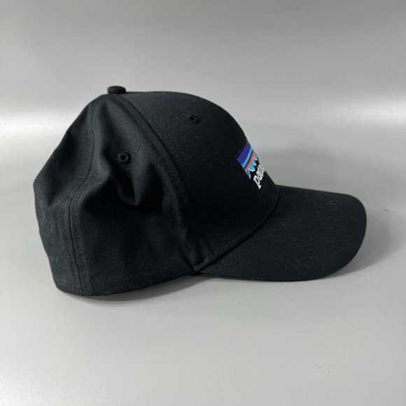 Patagonia P-6 Label Trad Cap, Black - Picture 6 of 12